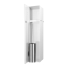 Looox Ensemble brosse de toilette fermée - 14,5x61x14cm - carrelable - blanc CL8W GA62838