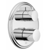 Dornbracht Madison afdekset thermostaat met stopkraan chroom SW87450 Dornbracht Madison afdekset thermostaat met stopkraan chroom SW87450