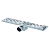 Van Den Berg afvoergoot 50cm met flens zijafvoer 50mm RVS GA83397 Van Den Berg afvoergoot 50cm met flens zijafvoer 50mm RVS GA83397
