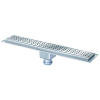 Van Den Berg afvoergoot 60cm met flens onderafvoer 50mm RVS GA83423 Van Den Berg afvoergoot 60cm met flens onderafvoer 50mm RVS GA83423