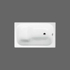 Bette Voetzitbad baignoire assise pour les pieds 118x73x42cm blanc GA45465