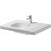 Duravit D code meubelwastafel 85x48cm 1x kraangat met overloop wit GA87574 Duravit D code meubelwastafel 85x48cm 1x kraangat met overloop wit GA87574