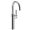 Dornbracht Tara logic wastafelkraan met verhoogde sokkel platina mat GA99568 Dornbracht Tara logic wastafelkraan met verhoogde sokkel platina mat GA99568