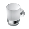 Ideal Standard Iom porte-verre avec gobelet mat chrome mat 0180482