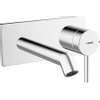 Hansa Hansadesigno New afbouwdeel voor 2 gats wandkraan inclusief uitloop 200mm inclusief plaat chroom 0395743 Hansa Hansadesigno New afbouwdeel voor 2 gats wandkraan inclusief uitloop 200mm inclusief plaat chroom 0395743