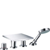 AXOR Massaud 4 gats badrandcombinatie Chroom GA79814 AXOR Massaud 4 gats badrandcombinatie Chroom GA79814