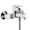 Hansgrohe Metris Classic badkraan met omstel en koppelingen chroom 0451270 Hansgrohe Metris Classic badkraan met omstel en koppelingen chroom 0451270