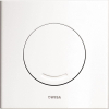 Wisa Argos plaque de commande plastique mécanique 16x16cm avec interruption de chasse pour élément WC XS blanc 0701520