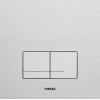 Wisa XS Panneau de commande - carré - 16x16x1 - double chasse - acier - Naturel 0701538