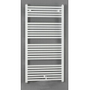 Zehnder Zeno Radiateur sèche-serviettes - 150,8x45cm - 646 watts - Acier - Blanc brillant SW48156