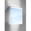 Schneider ArangaLine spiegelkast met LED verlichting boven en indirecte verlichting onder met 1 deur links 50x70x12cm met gl. planchets accessoire box en scheerspiegel aluminium 2000253 Schneider ArangaLine spiegelkast met LED verlichting boven en indirecte verlichting onder met 1 deur links 50x70x12cm met gl. planchets accessoire box en scheerspiegel aluminium 2000253