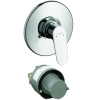 Hansgrohe Focus E2 inbouw douchekraan compleet chroom 0450770 Hansgrohe Focus E2 inbouw douchekraan compleet chroom 0450770