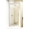 Huppe Design Elegance schuifdeur links 140x200cm met vast paneel matzilver antiplaque glas GA25196 Huppe Design Elegance schuifdeur links 140x200cm met vast paneel matzilver antiplaque glas GA25196