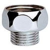 Grohe Relexa Adapter - 1/2x3/4 inch - voor slang - chroom 0433942