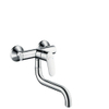 Hansgrohe Focus keukenkraan voor wandmontage chroom 0451500 Hansgrohe Focus keukenkraan voor wandmontage chroom 0451500