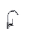 Hansgrohe Talis S Robinet pour lavabo avec bec rehaussé 360 degrés avec tuyaux de connexion et bonde chrome 0452105 Hansgrohe Talis S Robinet pour lavabo avec bec rehaussé 360 degrés avec tuyaux de connexion et bonde chrome 0452105