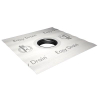 Easy Drain Wps afdichtingset voor douchegoot 31.7 x 31.7cm TWEEDEKANS OUT3995