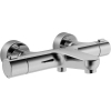 Hansa Prisma badthermostaat 15cm met omstel en s koppelingen chroom GA16296 Hansa Prisma badthermostaat 15cm met omstel en s koppelingen chroom GA16296
