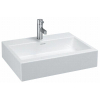 Laufen Living City vasque à poser 60x46x15,5cm 1 trou de robinet avec trop-plein dessous rectifié céramique blanc GA56154