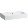 Laufen Living City lavabo 80x46x15,5cm sans trou de robinet avec trop-plein céramique blanc 0081277
