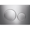 Geberit Sigma20 bedieningplaat met dualflush frontbediening voor toilet 24.6x16.4cm matchroom TWEEDEKANS OUT5955