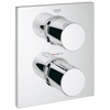 Grohe Grohtherm F afbouwdeel voor inbouwkraan thermostatisch met omstel chroom 0437908 Grohe Grohtherm F afbouwdeel voor inbouwkraan thermostatisch met omstel chroom 0437908