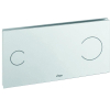 Viega Visign for more 100s wc bedieningsplaat 230v sensitive helder glas lichtgrijs GA22907 Viega Visign for more 100s wc bedieningsplaat 230v sensitive helder glas lichtgrijs GA22907