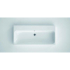 Bruynzeel Passo Keramische wastafel 100x13x46cm 100x46 cm zonder kraangat wit GA11875 Bruynzeel Passo Keramische wastafel 100x13x46cm 100x46 cm zonder kraangat wit GA11875