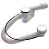 Villeroy & Boch Vidage et trop plein de baignoire allongé chrome GA35750 Villeroy & Boch Vidage et trop plein de baignoire allongé chrome GA35750