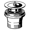 Viega Project bouchon d''évier 1 1/2x 70 chrome GA75287