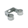 Walraven Duplo collier galvanisé 15 mm entraxe 60 mm galvanisé GA91437