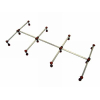 De Beer 12 pieds châssis 70 100mm pour receveur de douche jusqu'à 140 GA75936