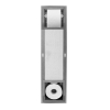 Looox Closed inbouw closetrolhouder met reserverolhouder 5 rol rvs geborsteld SW47984 Looox Closed inbouw closetrolhouder met reserverolhouder 5 rol rvs geborsteld SW47984