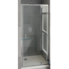 Bruynzeel Cilo draaideur 1 delig 80x195cm 6 mm zilver glans helder glas GA34405 Bruynzeel Cilo draaideur 1 delig 80x195cm 6 mm zilver glans helder glas GA34405