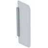 Geberit urinoirscheidingswand lichtgrijs SW63507 Geberit urinoirscheidingswand lichtgrijs SW63507