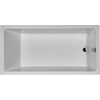 Duravit Starck Kunststof bad acryl rechthoekig - met overloop - met 1 rugsteun - 180x90x46cm - zonder poten - voor inbouw - glans wit 0297507