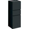 Geberit Renova Plan halfhoge kast - 2 deur - 1 la - 105cm - mat lava (grijs) SW681475