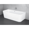 Bette Art Baignoire semi-îlot 180x75x42cm avec tabliers blanc SW60518 Bette Art Baignoire semi-îlot 180x75x42cm avec tabliers blanc SW60518