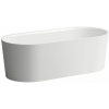 Laufen Val kunststof bad (Solid Surface) vrijstaand ovaal 160x75x52cm incl. click clack waste wit SW28258 Laufen Val kunststof bad (Solid Surface) vrijstaand ovaal 160x75x52cm incl. click clack waste wit SW28258