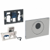 Geberit Sigma10 bedieningplaat met frontbediening voor urinoir 24.6x16.4cm rvs geborsteld SW64080 Geberit Sigma10 bedieningplaat met frontbediening voor urinoir 24.6x16.4cm rvs geborsteld SW64080
