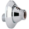 Grohe S-koppeling - afsluitbaar - per paar - 1/2x3/4 inch - chroom 0432520