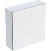 Geberit iCon armoire haute 45x46,7x15cm 1 porte sans softclose Panneau de particules Blanc Mat SW637753