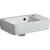 Geberit Renova plan lave-mains 36x25cm 1 trou de robinet à droite avec trop-plein blanc SW681283