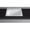 Bette Lux inbouw wastafel 60x47.5x1cm zonder kraangat wit SW60512 Bette Lux inbouw wastafel 60x47.5x1cm zonder kraangat wit SW60512