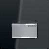 Geberit type 50 urinioir bedieningsplaat - pneumatisch - vierkant - glas lava SW568425