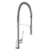 AXOR Citterio Semi Pro 1 gats keukenkraan met flexibele uitloop en vuistdouche chroom 0460580 AXOR Citterio Semi Pro 1 gats keukenkraan met flexibele uitloop en vuistdouche chroom 0460580