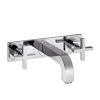 AXOR Citterio kleurset voor 3 gats wandkraan met kruisgreep en plaat 22cm 0467297 AXOR Citterio kleurset voor 3 gats wandkraan met kruisgreep en plaat 22cm 0467297