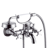 AXOR Montreux opbouw badkraan met handdouche Geborsteld nikkel GA65258 AXOR Montreux opbouw badkraan met handdouche Geborsteld nikkel GA65258