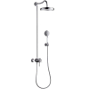 AXOR Montreux showerpipe met thermostaat Geborsteld nikkel GA65411 AXOR Montreux showerpipe met thermostaat Geborsteld nikkel GA65411