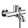Hansgrohe Talis Classic badkraan met omstel en koppelingen chroom 0453720 Hansgrohe Talis Classic badkraan met omstel en koppelingen chroom 0453720